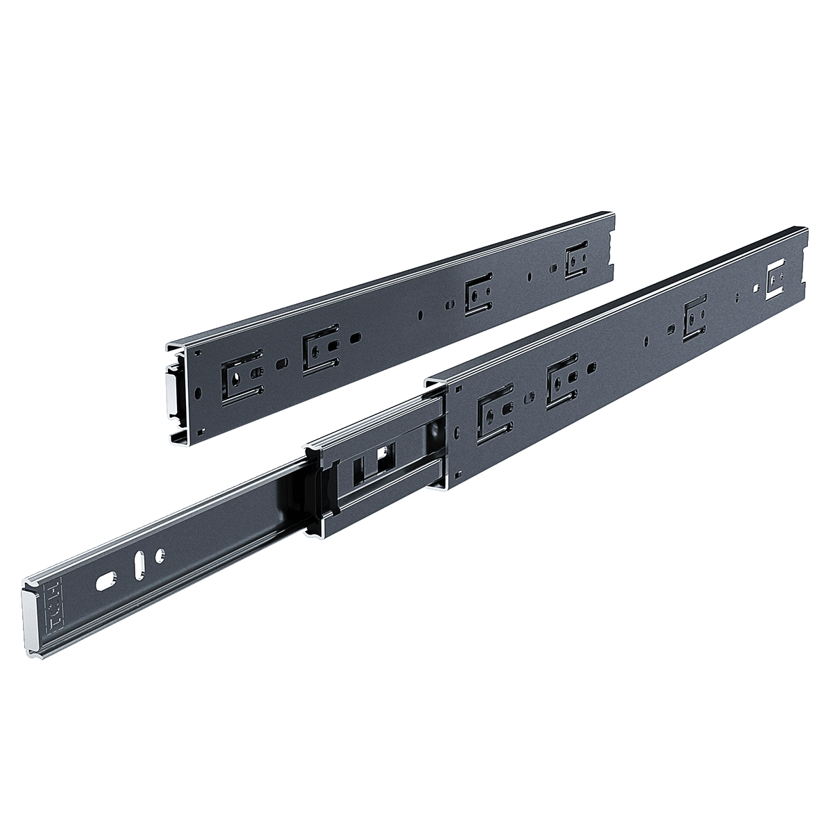 18-inch Full-extension Ball-bearing Drawer Slide, 100 Lbs Capacity (Pair)