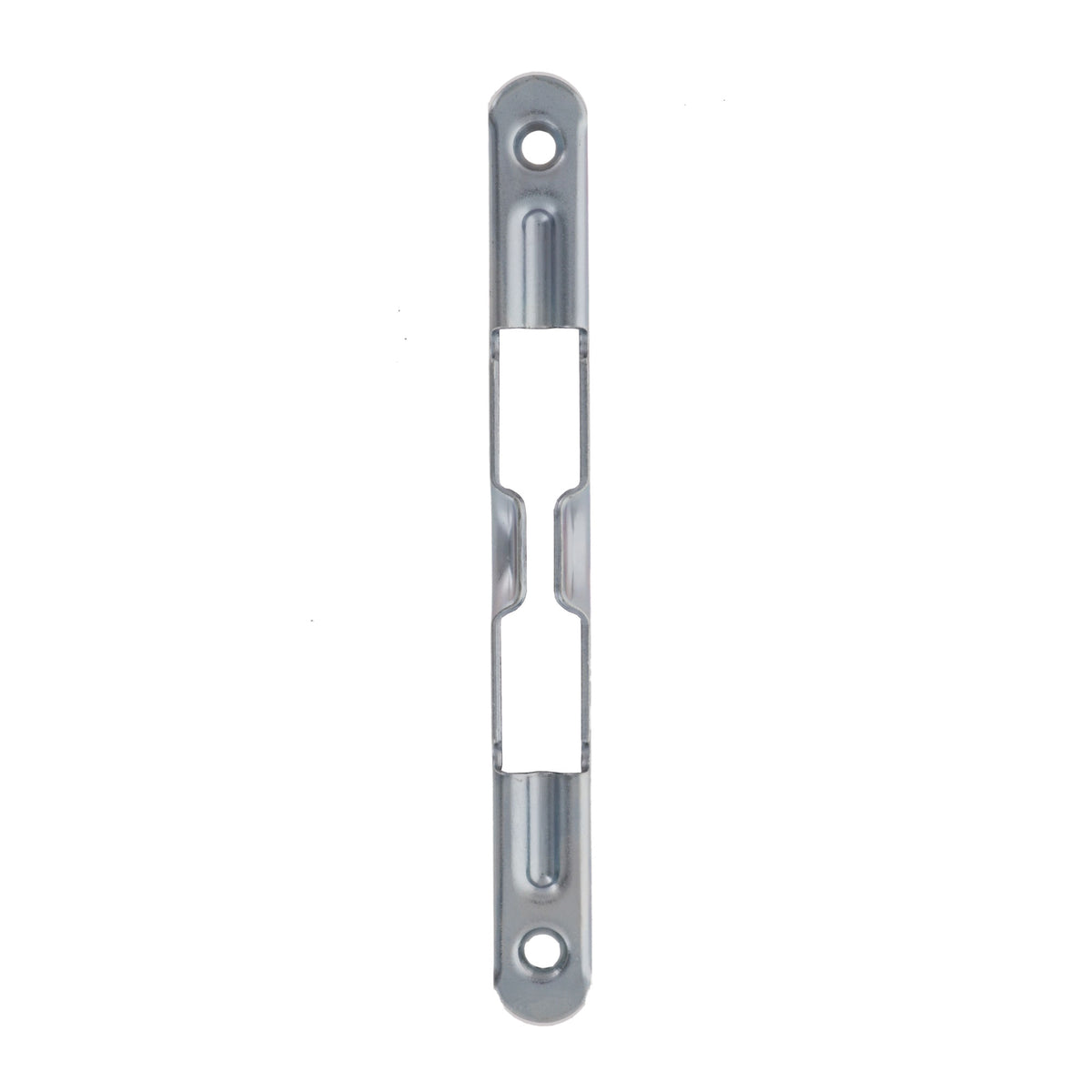 Southco R2-0268-02 Roto-Lock receptacle bright zinc plated steel end view
