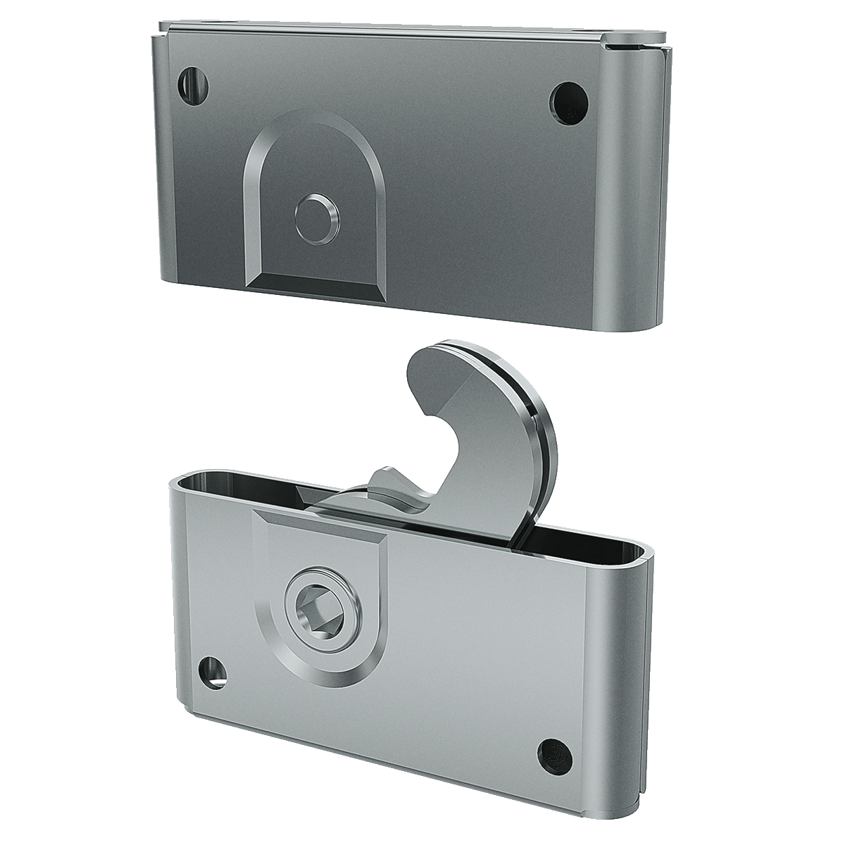 Southco R5 rotatory latch and receptacle kit assembly