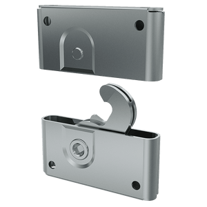 Southco R5 Dual-Lock Roto-Lock latch and receptacle assembly, concealed panel fastener