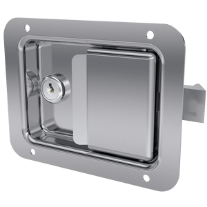 Key lockable Stainless Steel Paddle Latch with CH501 Key