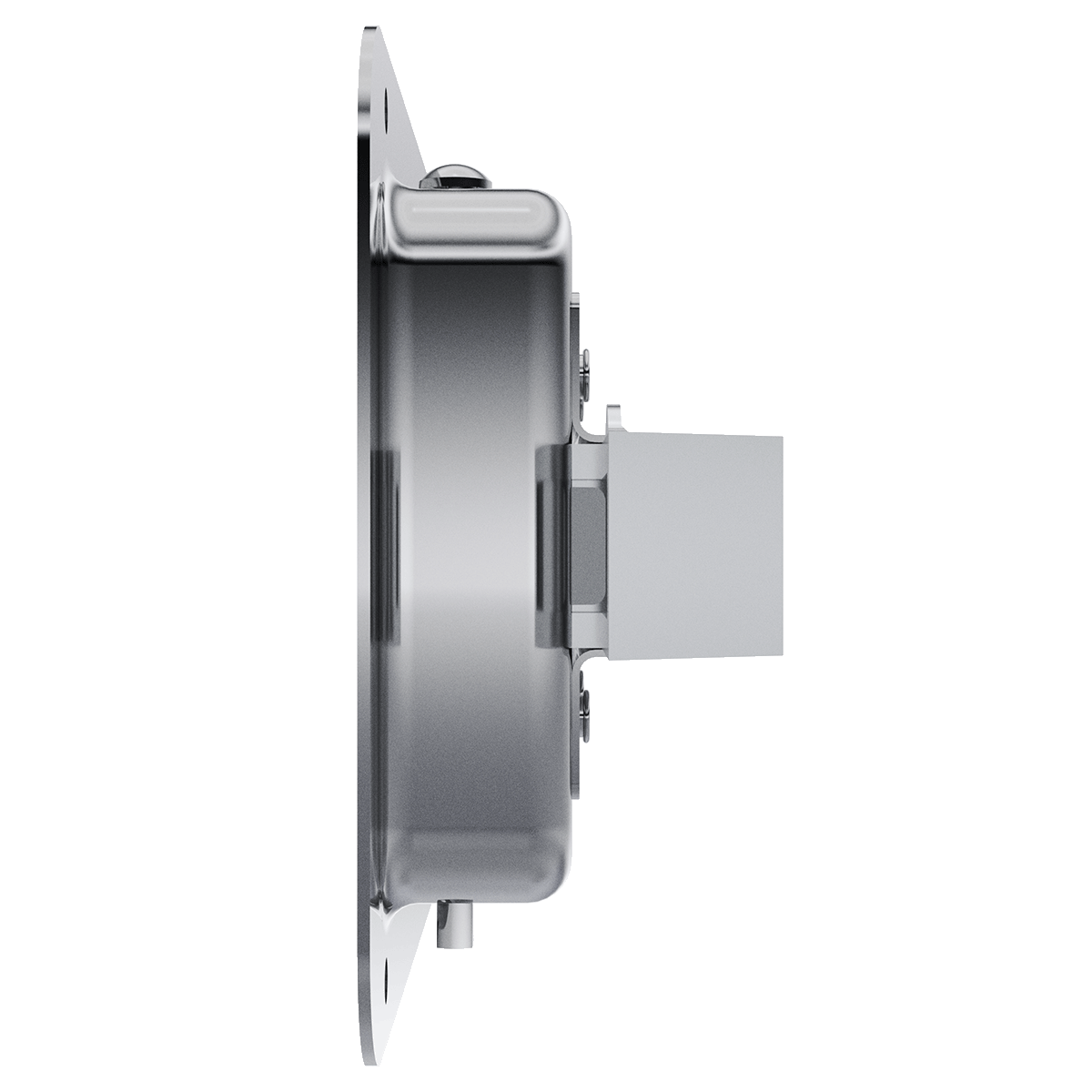 Key lockable Stainless Steel Paddle Latch with CH501 Key