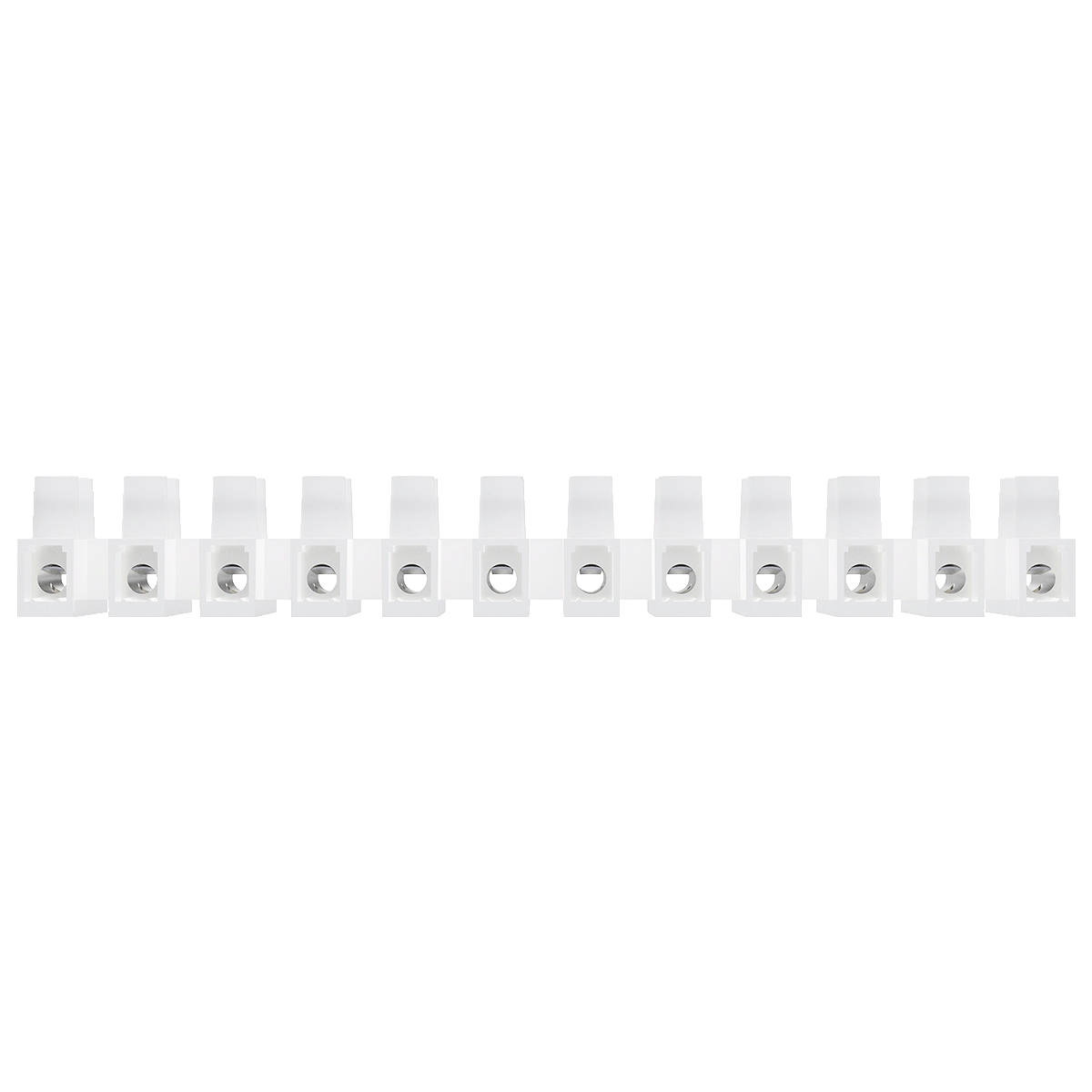 12MM Pitch Eurostrip Screw Terminal Block - 12 Pole