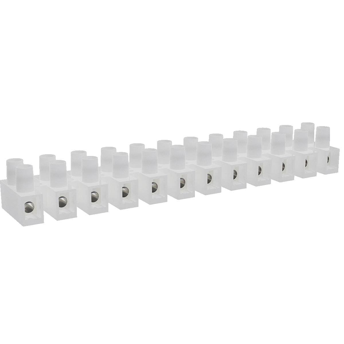 12MM Pitch Eurostrip Screw Terminal Block - 12 Pole