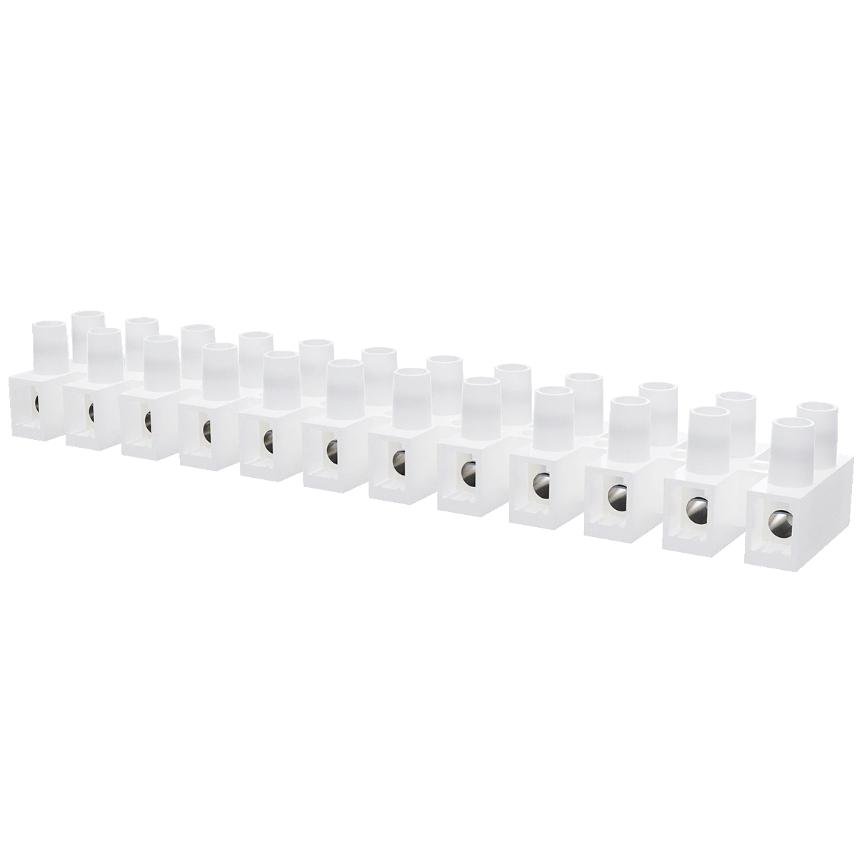 12MM Pitch Eurostrip Screw Terminal Block - 12 Pole