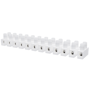 12MM Pitch Eurostrip Screw Terminal Block - 12 Pole