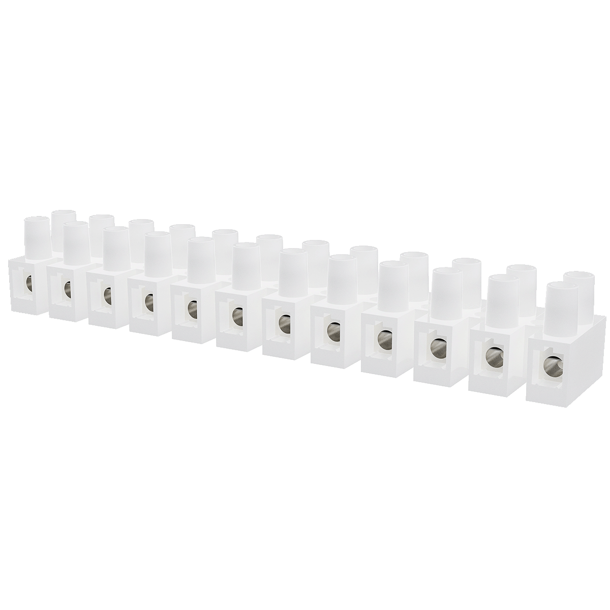 13.5MM Pitch Eurostrip Screw Terminal Block - 12 Poles