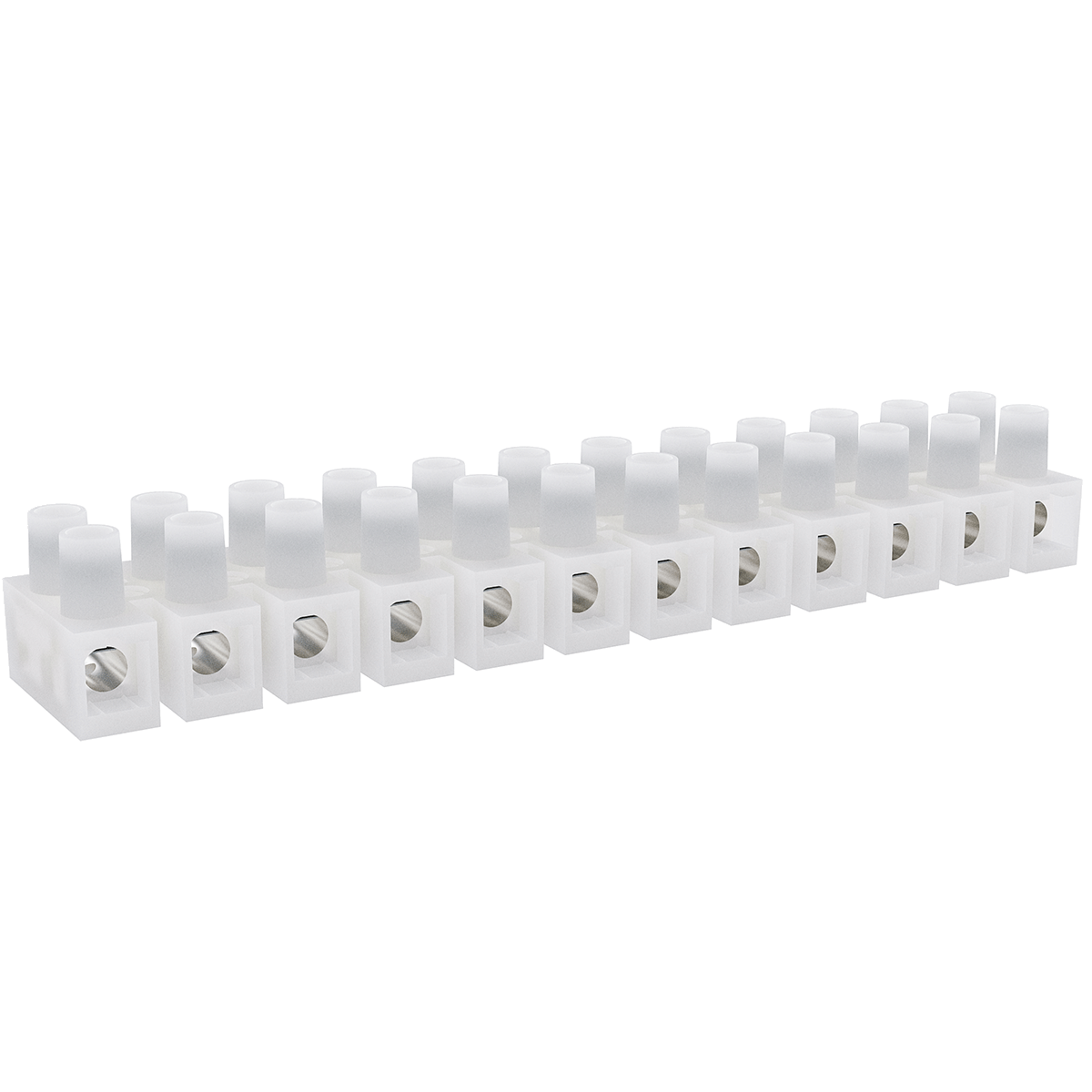 14.5MM Pitch Eurostrip Screw Terminal Block - 12 Poles