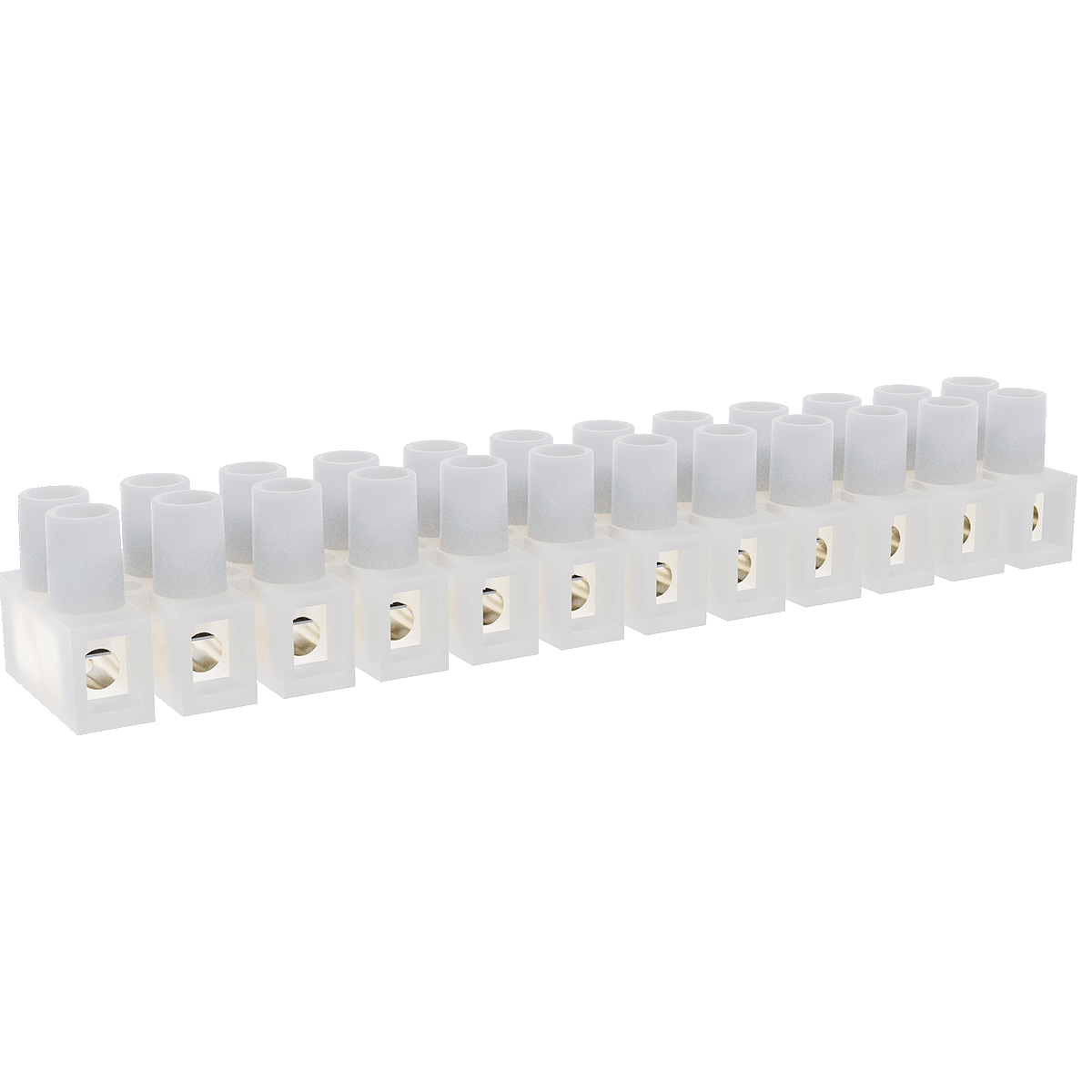 8MM Pitch Eurostrip Screw Terminal Block - 12 Pole