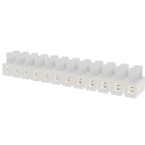 8MM Pitch Eurostrip Screw Terminal Block - 12 Pole