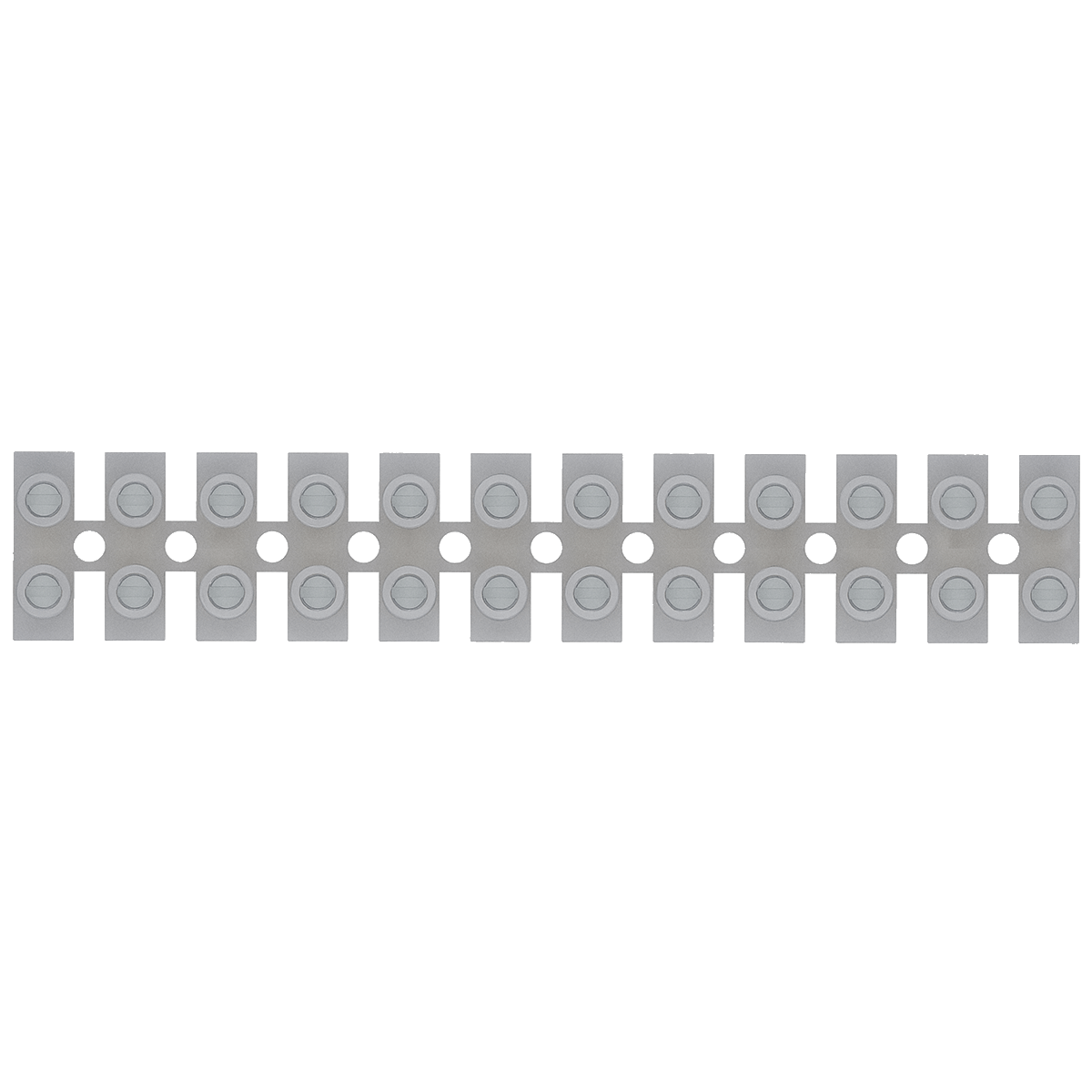 10MM Pitch Eurostrip Screw Terminal Block - 12 Pole