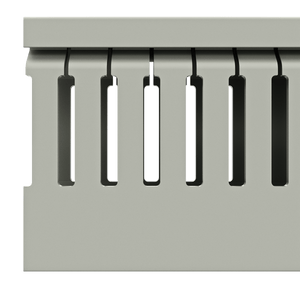 25x60mm Wire duct with cover side view