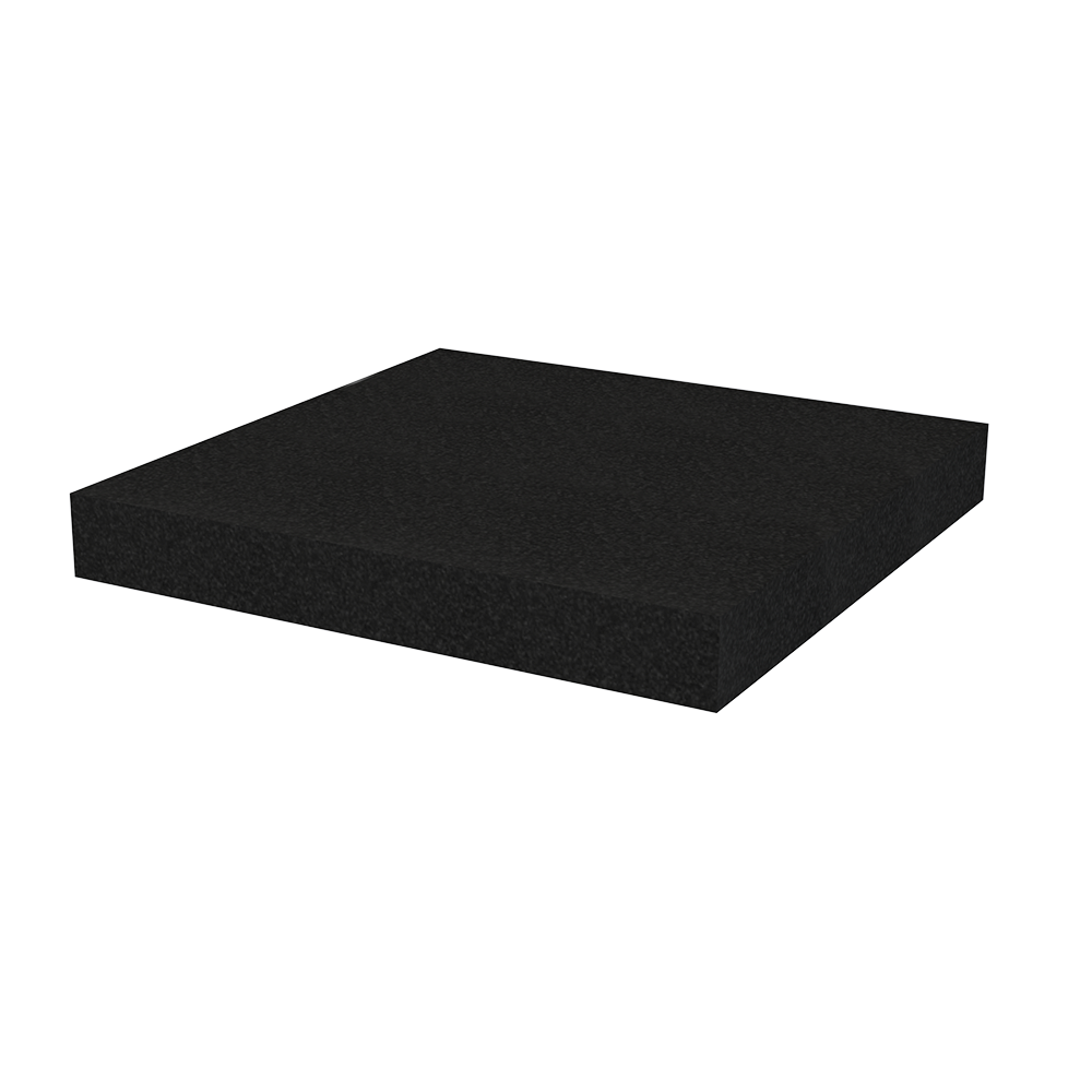 TCH Hardware Closed Cell Military Grade Pistol Case Foam - 1.5 x 12 x 12in