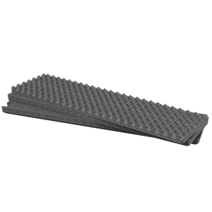 Stack of 3 layers of flexible foam, replacement foam for 1750 Pelican style case