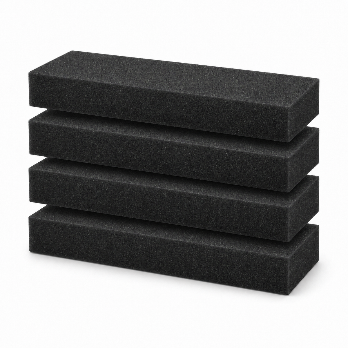 Foam Guardian EVA Foam Bumper Pads x 4 with Adhesive Backing – 1.3 x 4 x 12 in