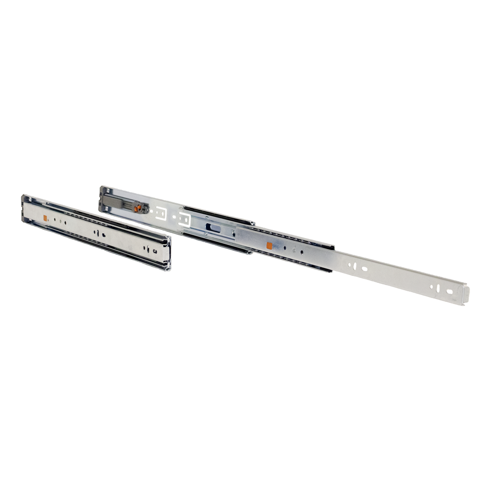 Pair of 22" 100 lbs. full extension drawer slides
