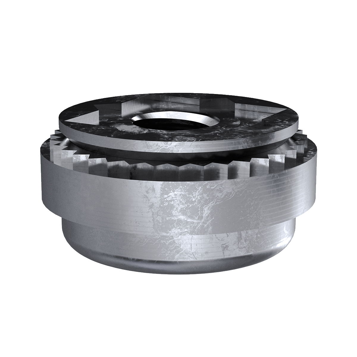 Self-Clinching Nut, Floating, 300 Series Stainless Steel, Passivated, Metric, M3x0.5 x 1, 100 Pack