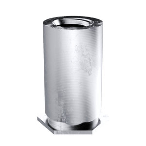 Self-Clinching Standoff, Blind Thread, 300 Series Stainless Steel, Passivated, M5x0.8 x 14, 100 Pack