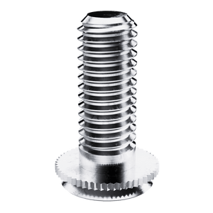 Self-Clinching Stud, Concealed Head, 300 Series Stainless Steel, Passivated, 10-32 x 0.375, Sheet Thick.: 0.093, 100 Pack