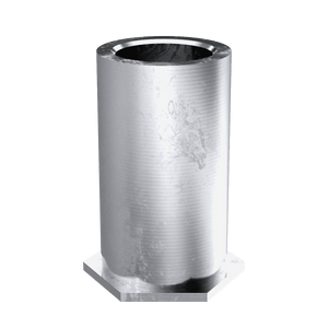 Self-Clinching Standoff, Through Threaded, 300 Series Stainless Steel Passivated, 6-32 x 0.375, 100 Pack