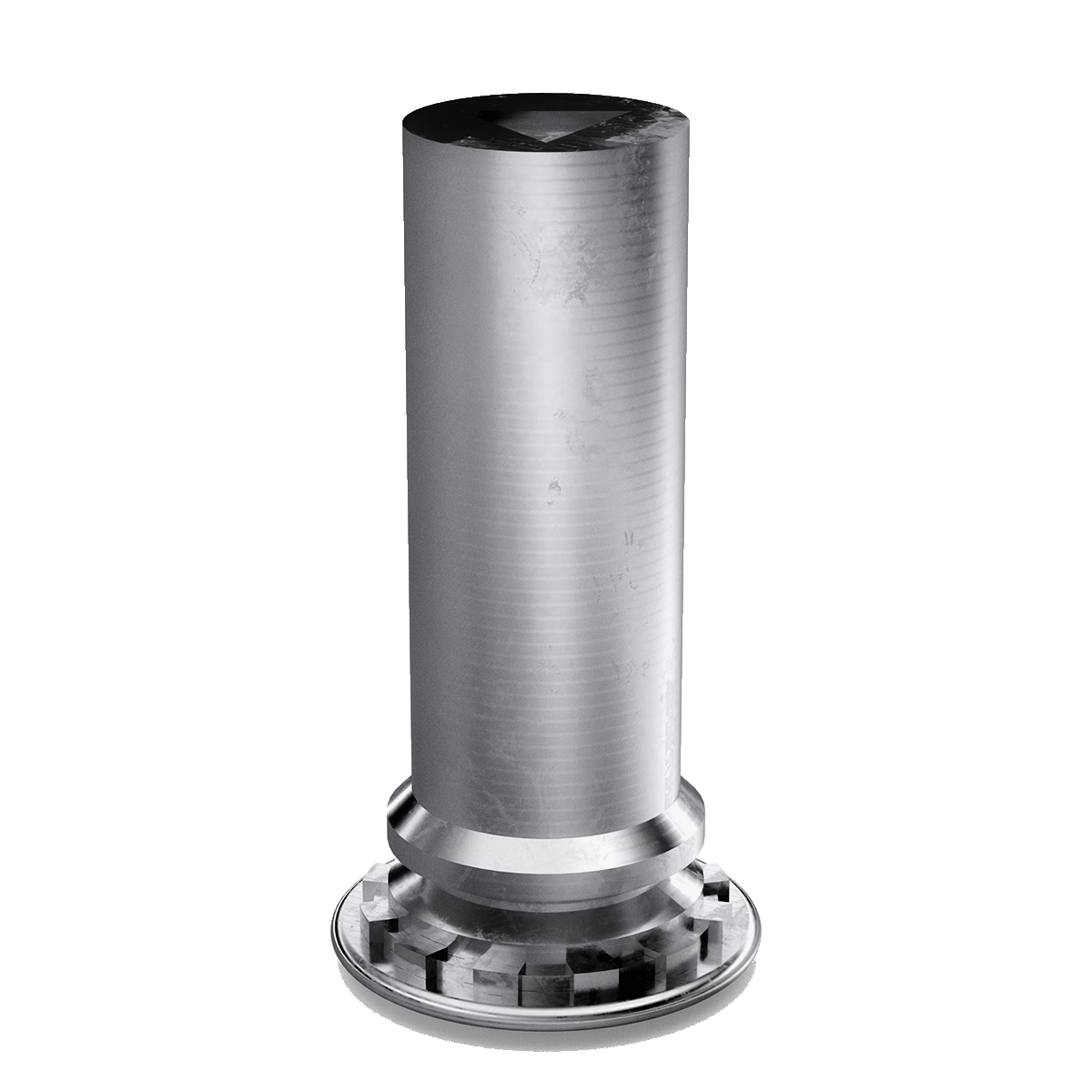 Self-Clinching Pin, 300 Series Stainless Steel, Passivated, 0.173 x 0.375, 100 Pack