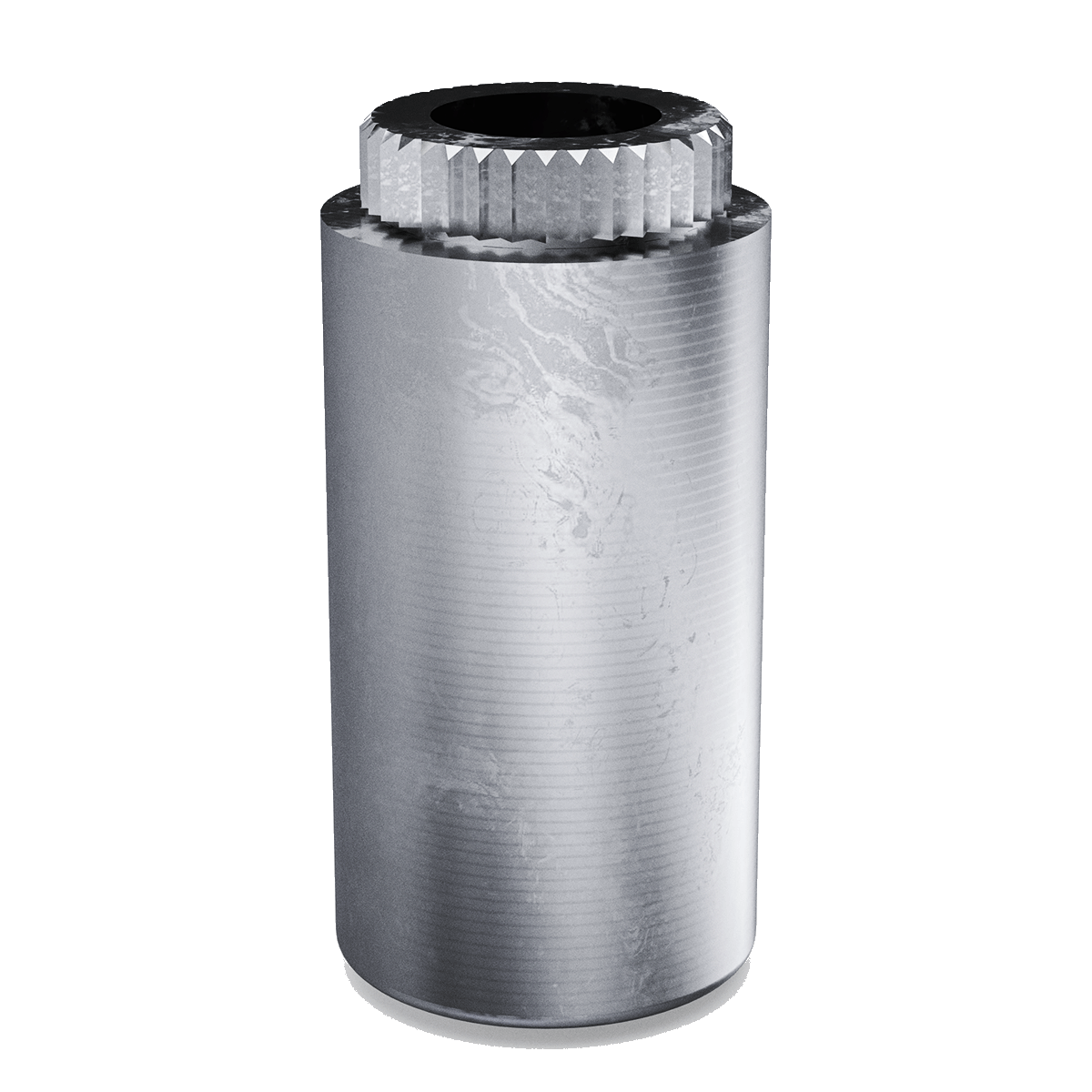Broaching Standoff, Steel, Electro Tin, Metric, 4.2 x 6, 100 Pack