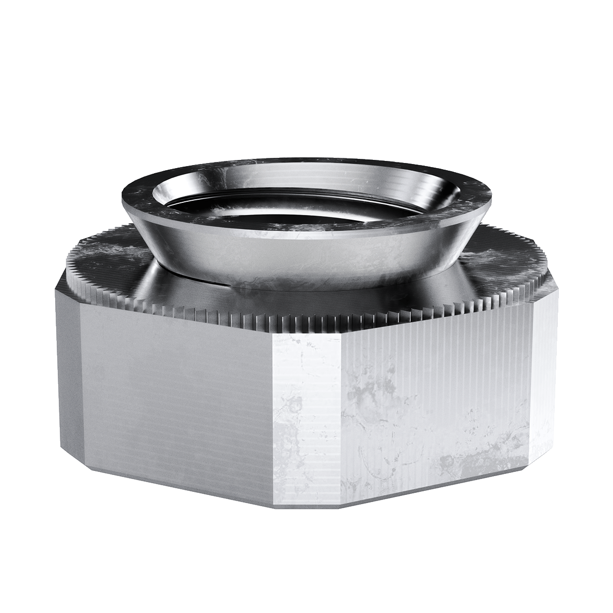 Self-Clinching Nut, KAL-Self-Clinching Nut, Steel, Zinc Clear, Metric, M3x0.5 x 1.4, 100 Pack