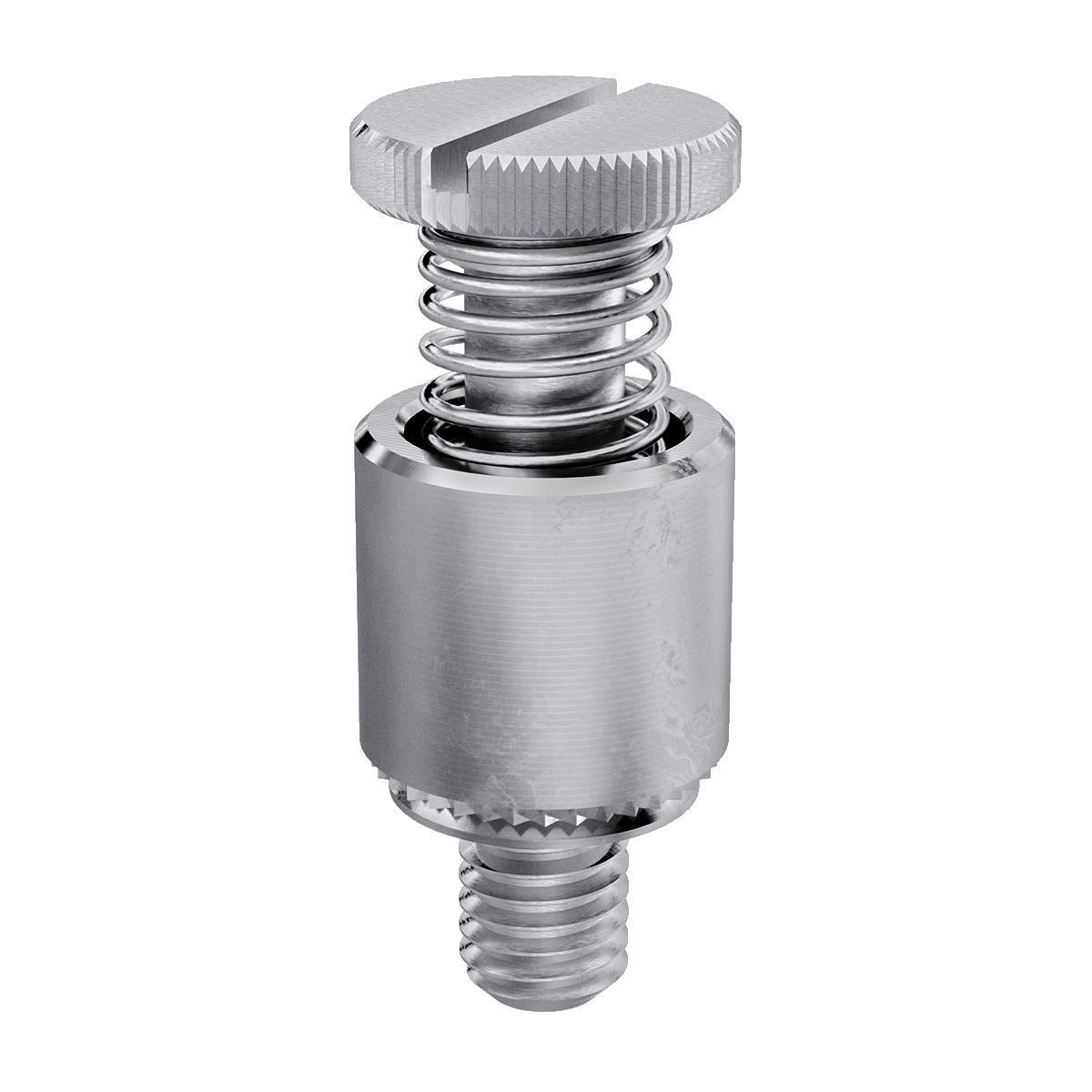Self-Clinching Panel Fastener, 300 Series Stainless Steel, Passivated, Metric, M6x1.0 x 12.7, 50 Pack