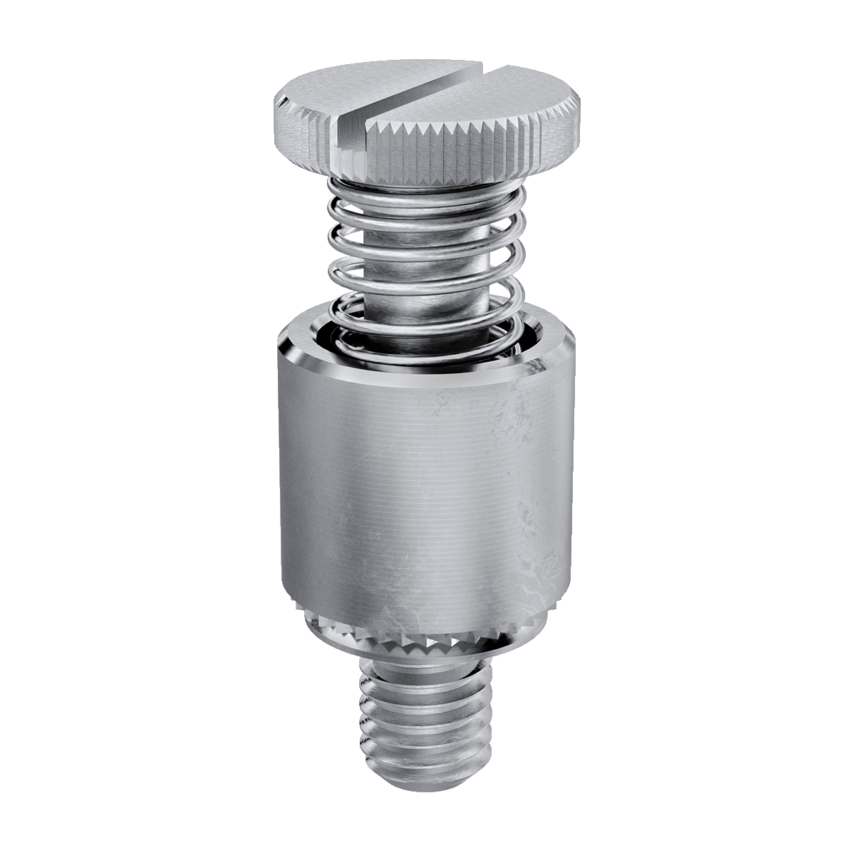 Self-Clinching Panel Fastener, 300 Series Stainless Steel, Passivated, 4-40 x 0.500, 100 Pack