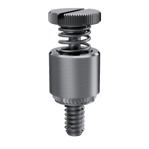Panel Fastener, Broaching, 300 Series Stainless Steel, Passivated, 4-40 x 0.375, 100 Pack
