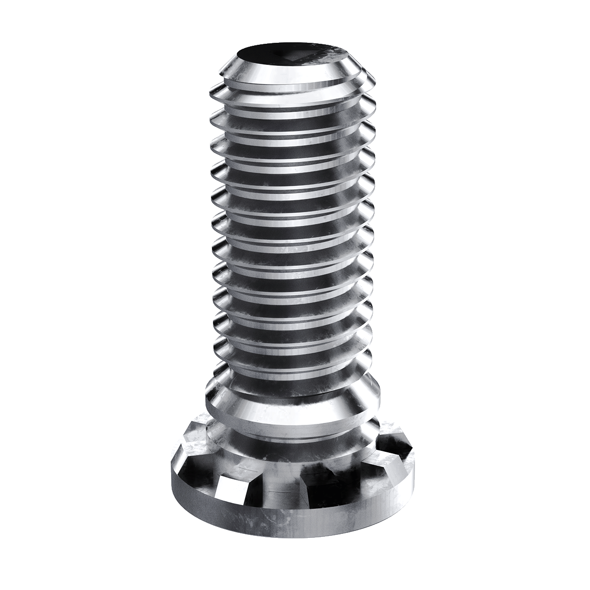 Self-Clinching Stud, High Torque, Steel, Zinc, M8x1.25 x 40, 50 Pack