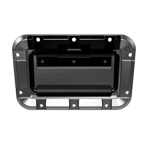 Black Lightweight Medium Recessed Handle