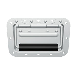 Silver Medium Steel Recessed Handle