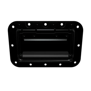 Black Medium Steel Recessed Handle