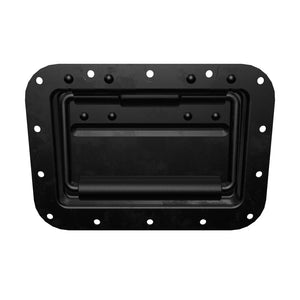 Black Large Steel Recessed Handle