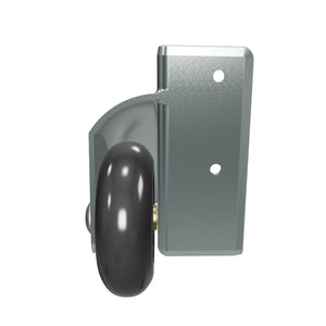 3" Silver Corner Caster - External Mount