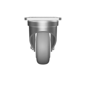 3-1/2" Gray TPR Tire Swivel Caster