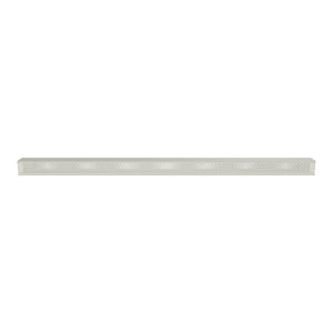 100mm x 100mm Cable Wiring Duct with Narrow Finger spacing and Removable Duct Cover, 2-meter long