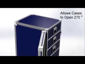 Steel Double-Knuckle Continuous Hinge - 0.09" x 5.14" x 48"