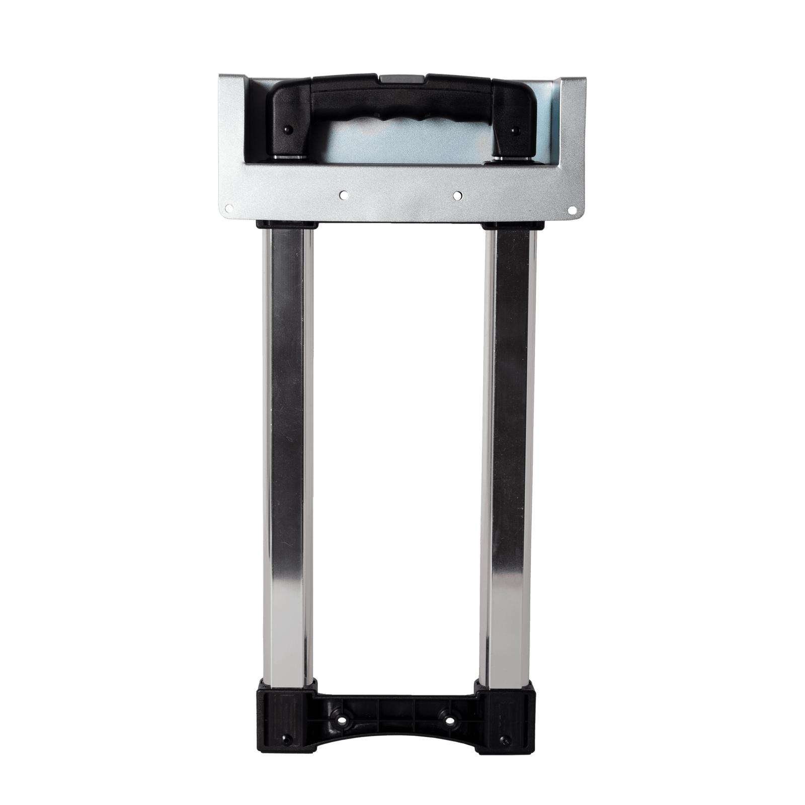 Front view of TCH's three-stage recessed extension handle with quick release, not extended