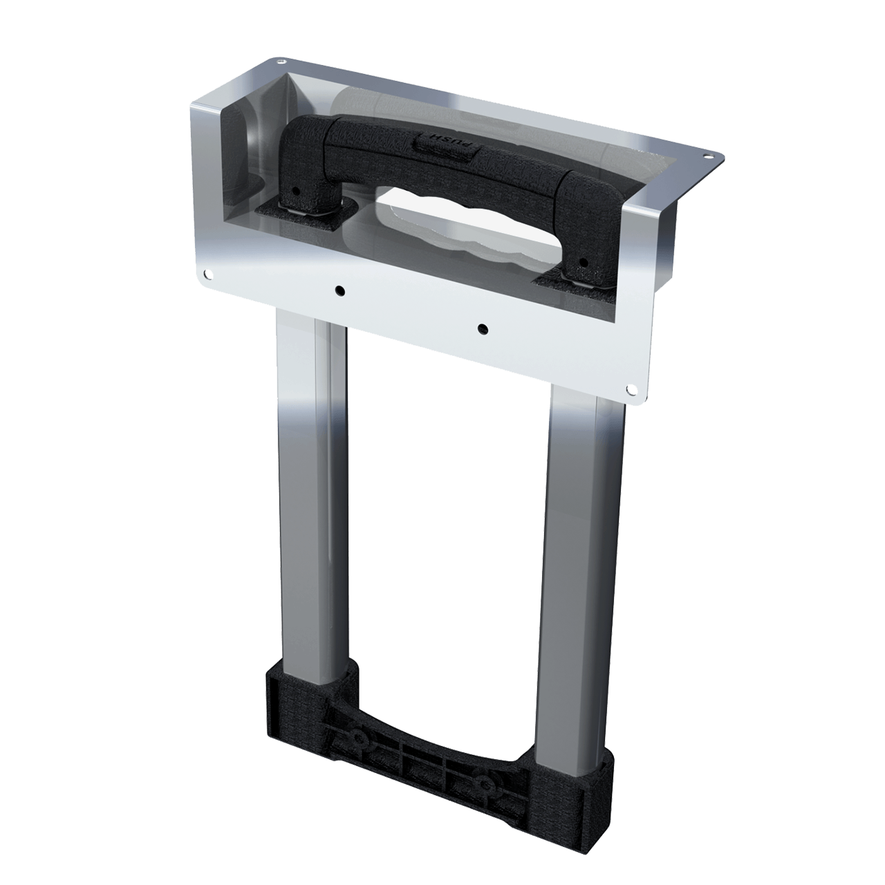 Render of Four-Stage Recessed Extension Handle