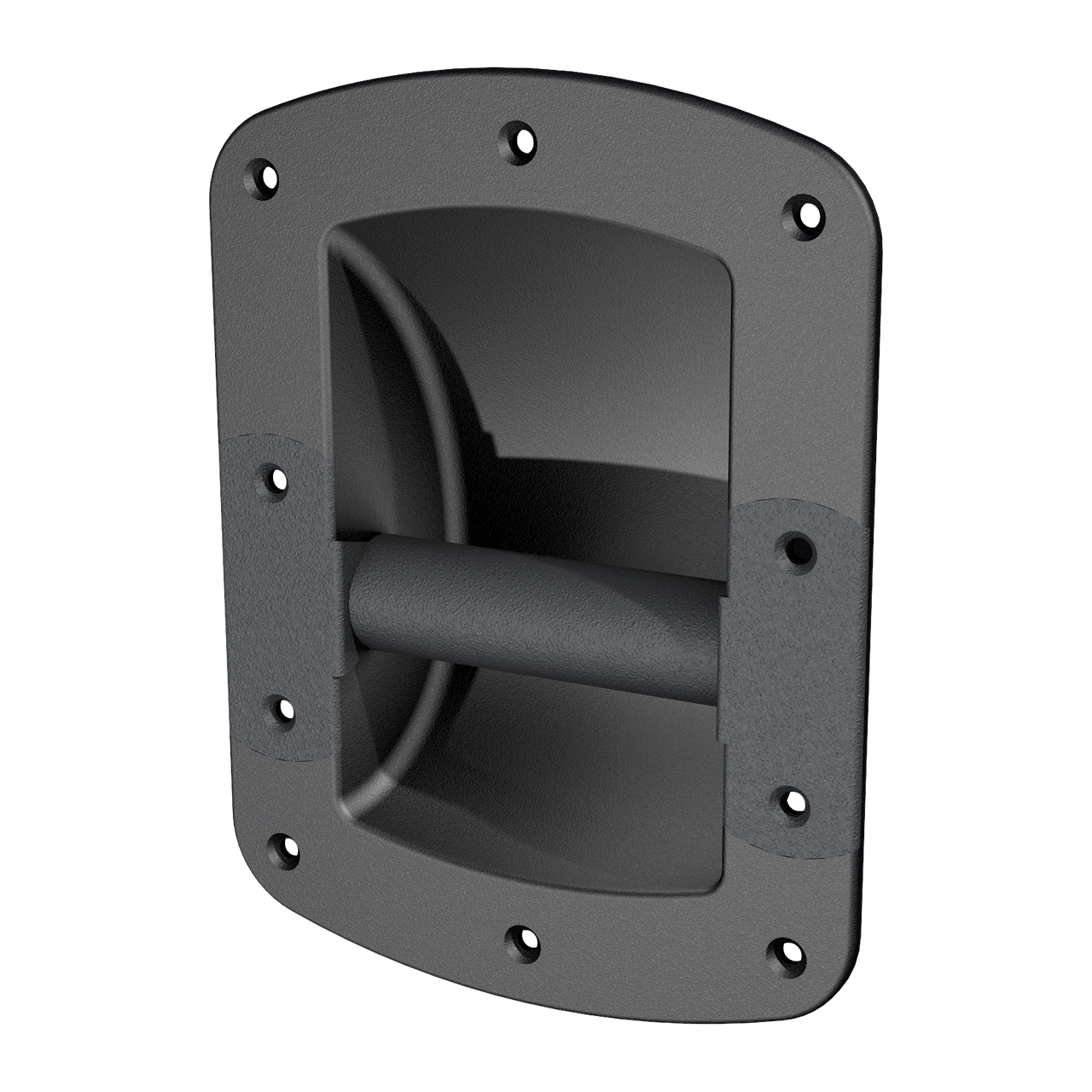 Render of Side Mount Speaker Cabinet Handle