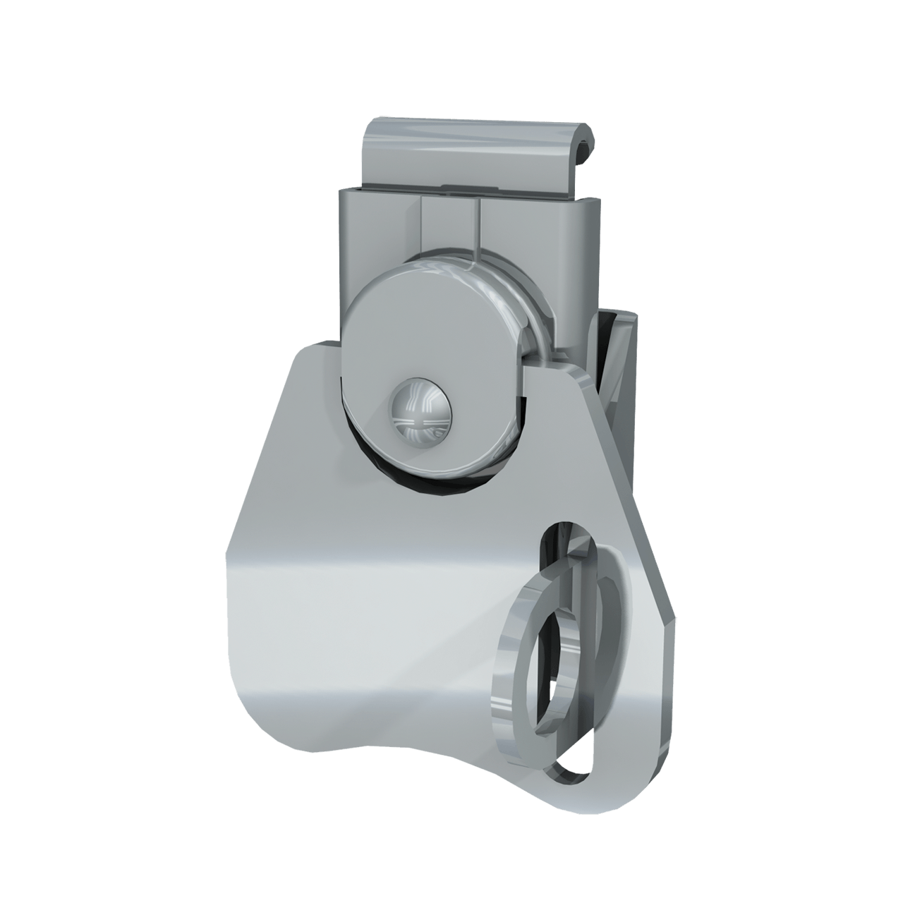 Small Padlock-able Twist Catch 3/4 angle view