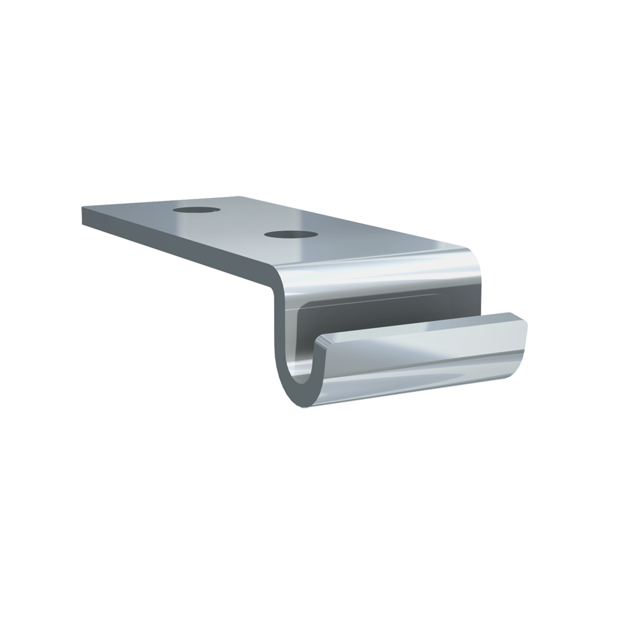 Right Angle Surface mount Strike, 3/4 view