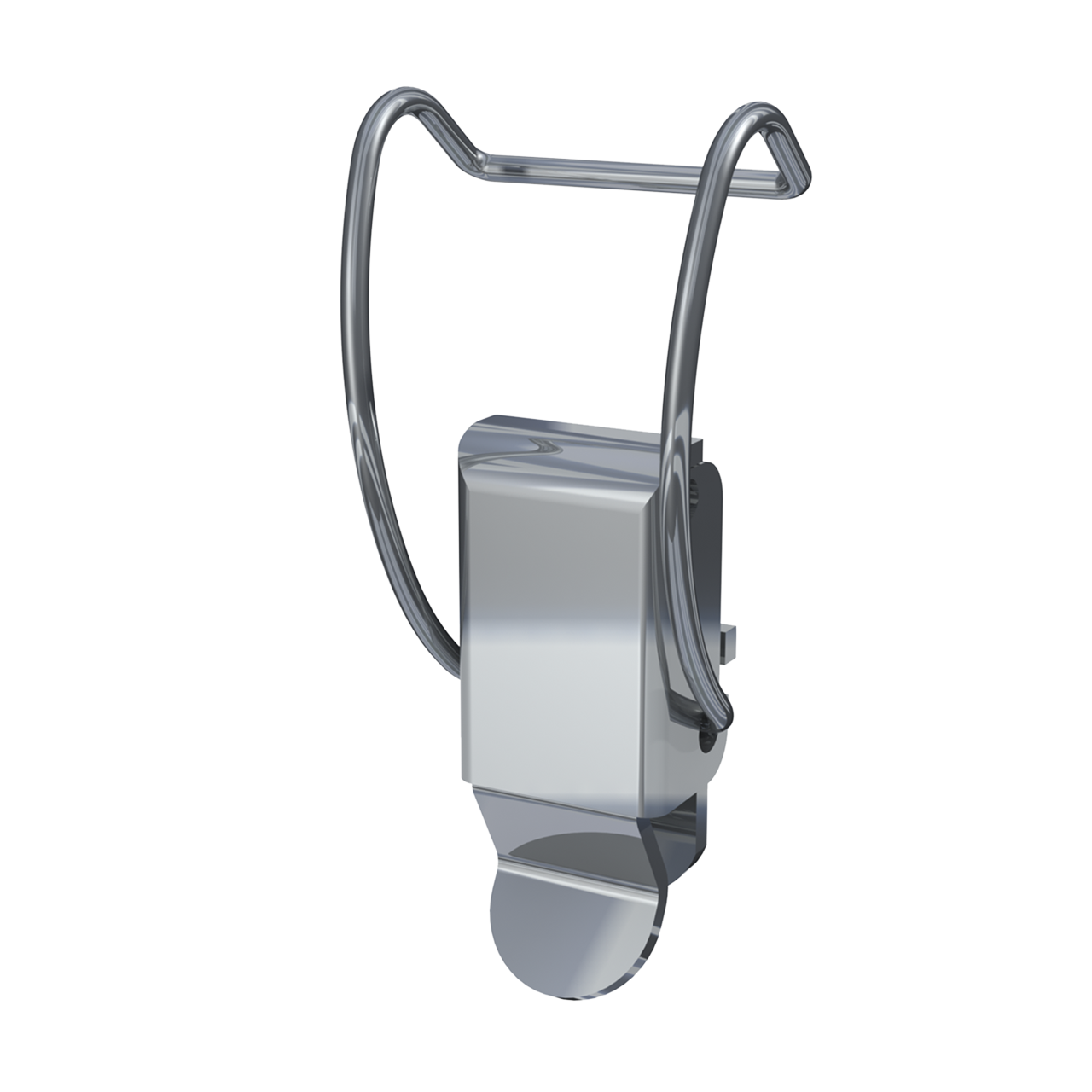 Compact Spring Hooked Loop Drawlatch, 3/4 view