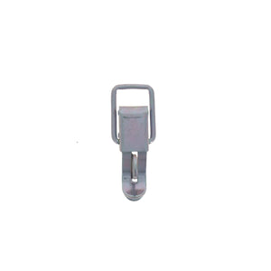 Compact Pad lockable Straight loop Drawlatch, Front View
