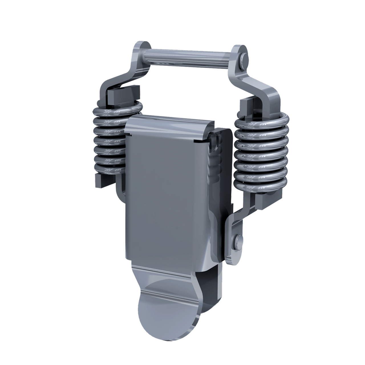 Render of Stainless Steel Compact External Compression Spring Drawlatch