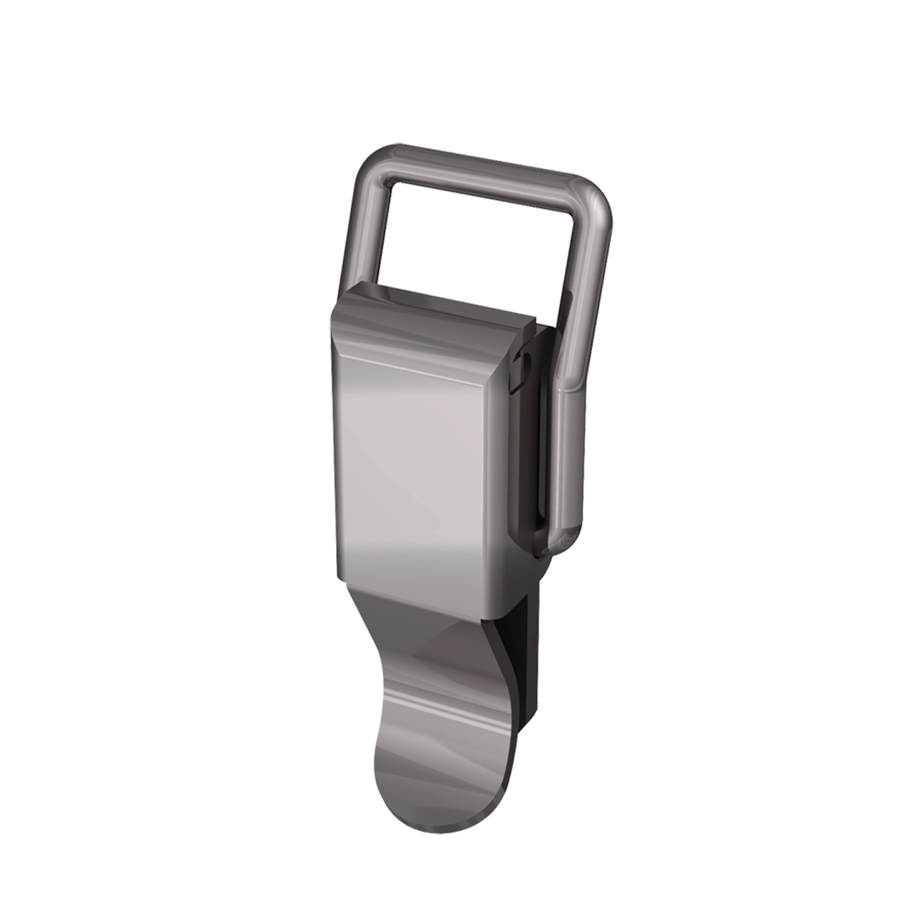 Compact Bent Loop Drawlatch, 3/4 view