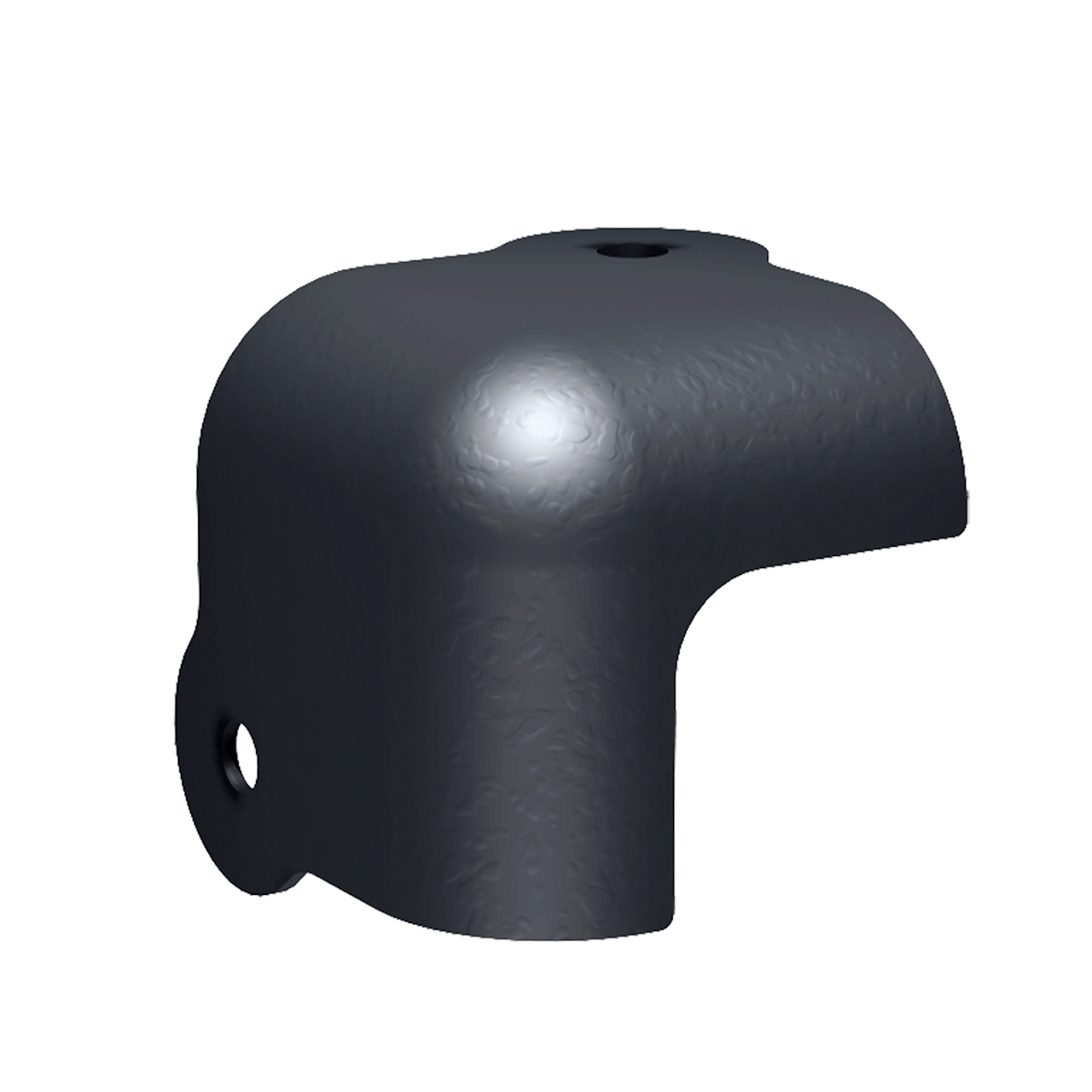 Notched Cabinet Corner, 3/4 view