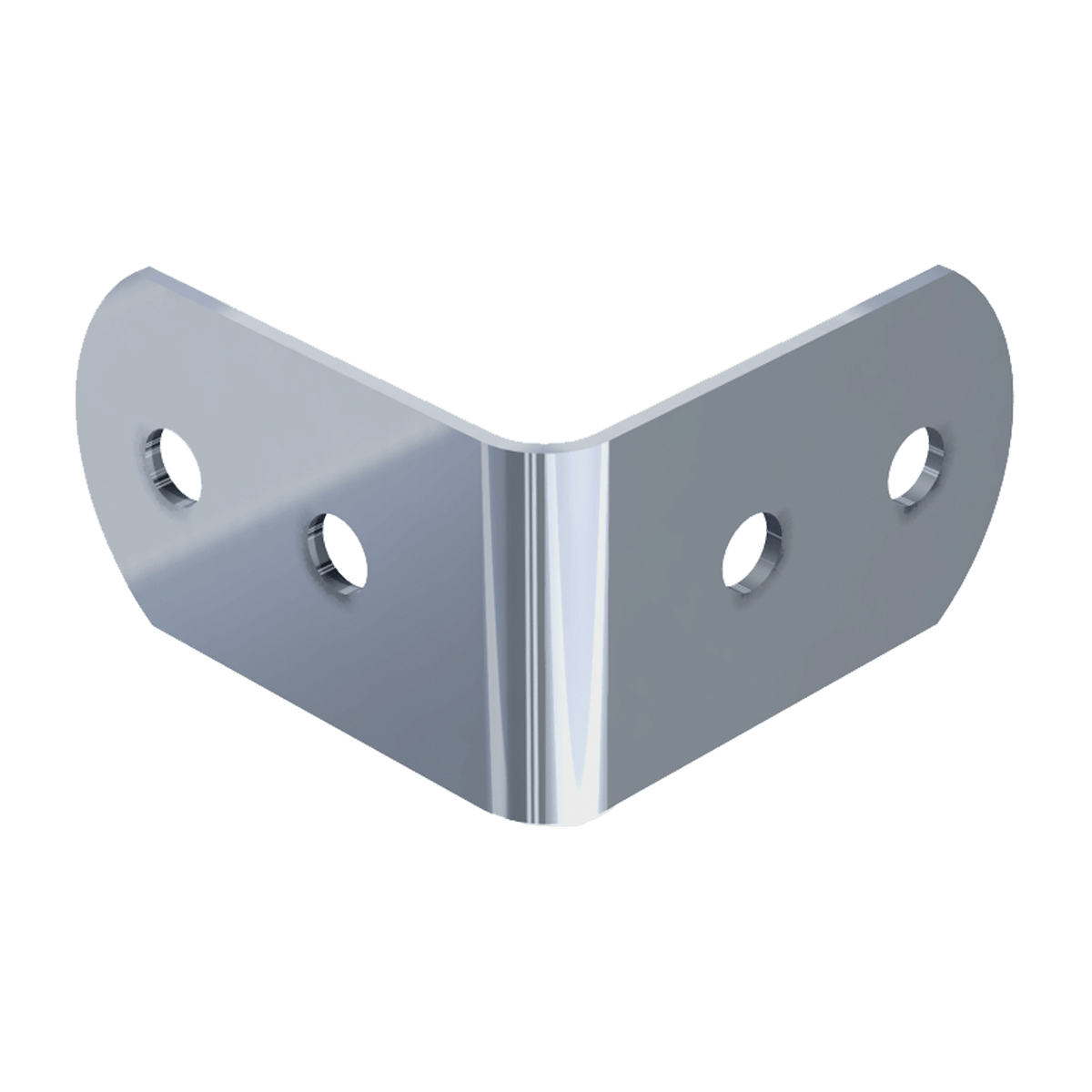 Small Four-Hole Clamp, 3/4 view